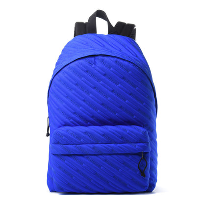 Balenciaga Canvas Logo Matelasse Explorer Backpack Bleu Cobalt 1 of 9