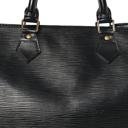 Louis Vuitton Epi Speedy 30 Black 8 of 13