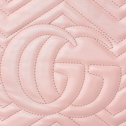 Gucci Calfskin Matelasse Medium GG Marmont Shoulder Tote Bag Perfect Pink 11 of 21