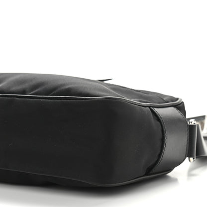 Prada Tessuto Nylon Studded New Vela Shoulder Bag Black Astrale 11 of 11