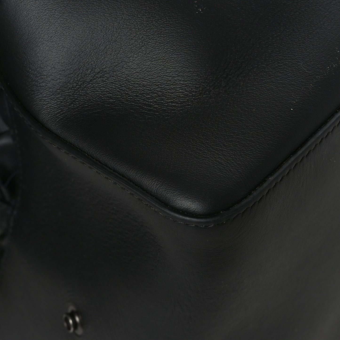 Nappa Intrecciato Travel Duffel Bag Black