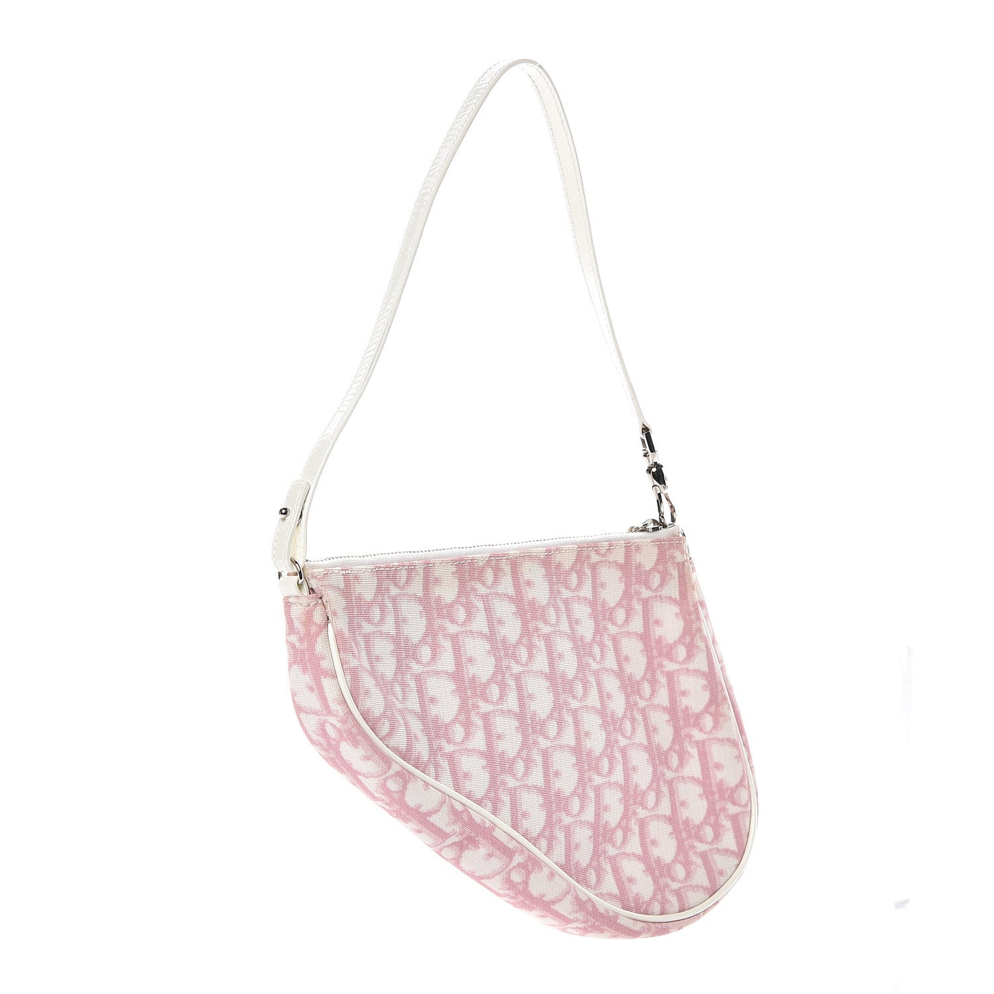 Monogram Mini Saddle Pochette Pink