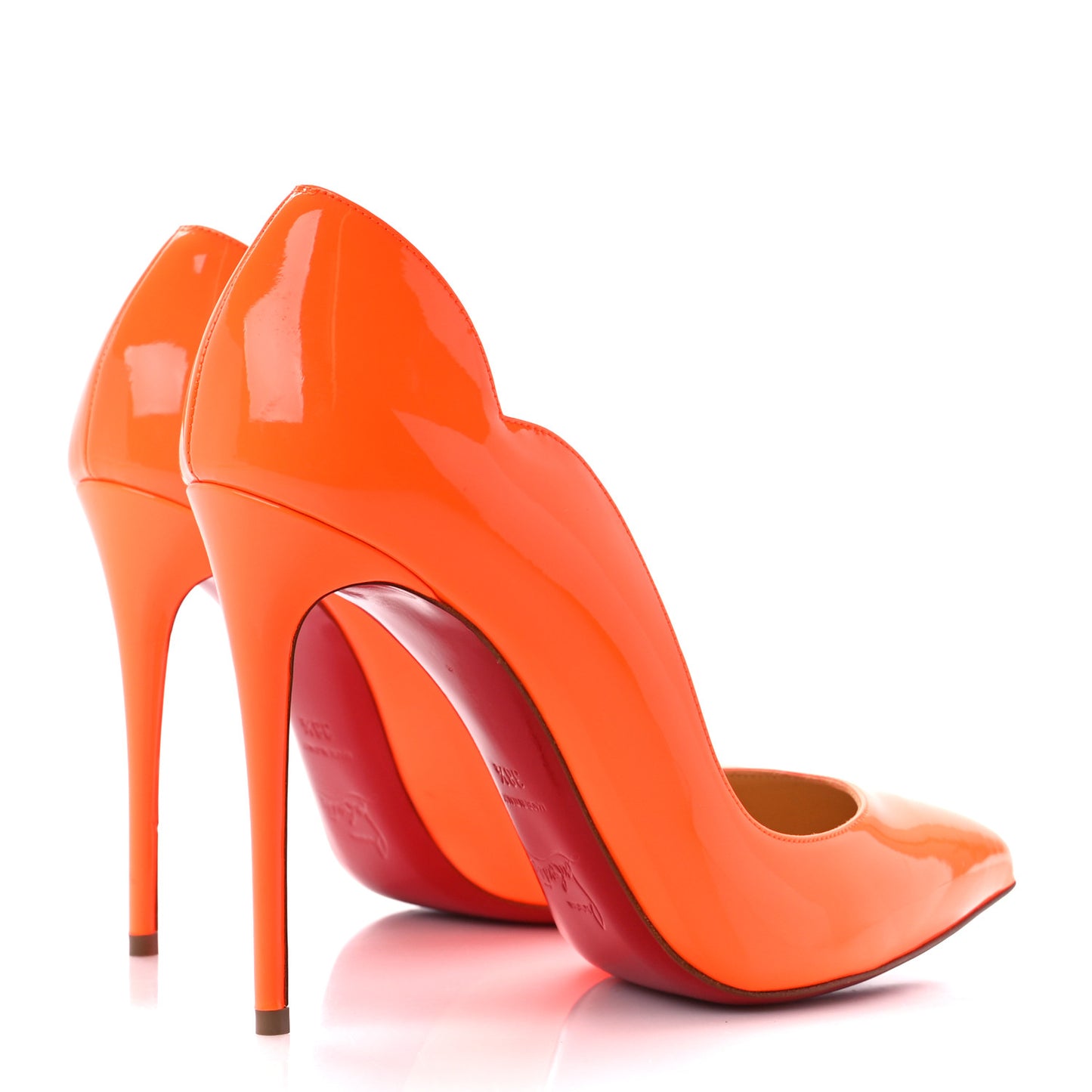 Patent Hot Chick 100 Pumps 38.5 Sunset