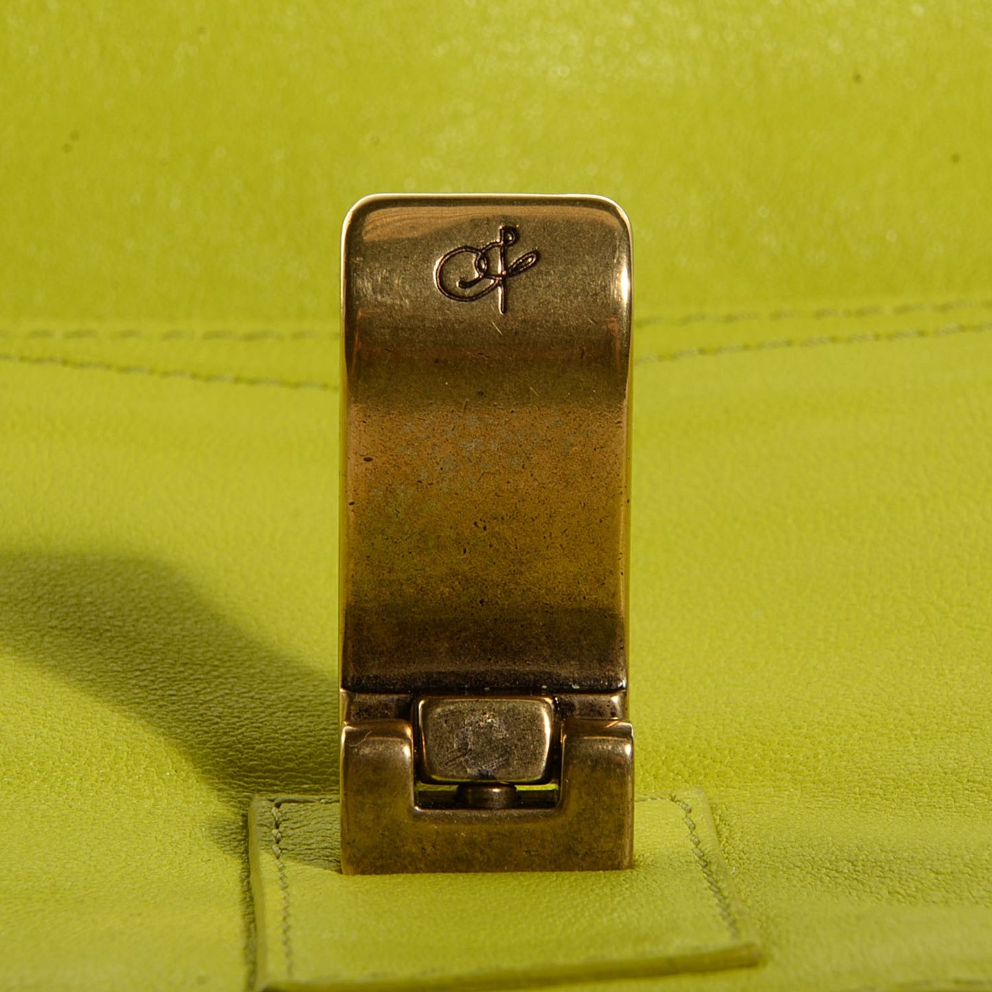Leather PS1 Pochette Citron