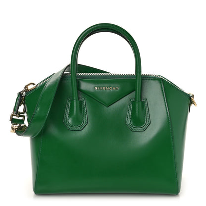 Givenchy Shiny Lord Calfskin Small Antigona Emerald 1 of 8