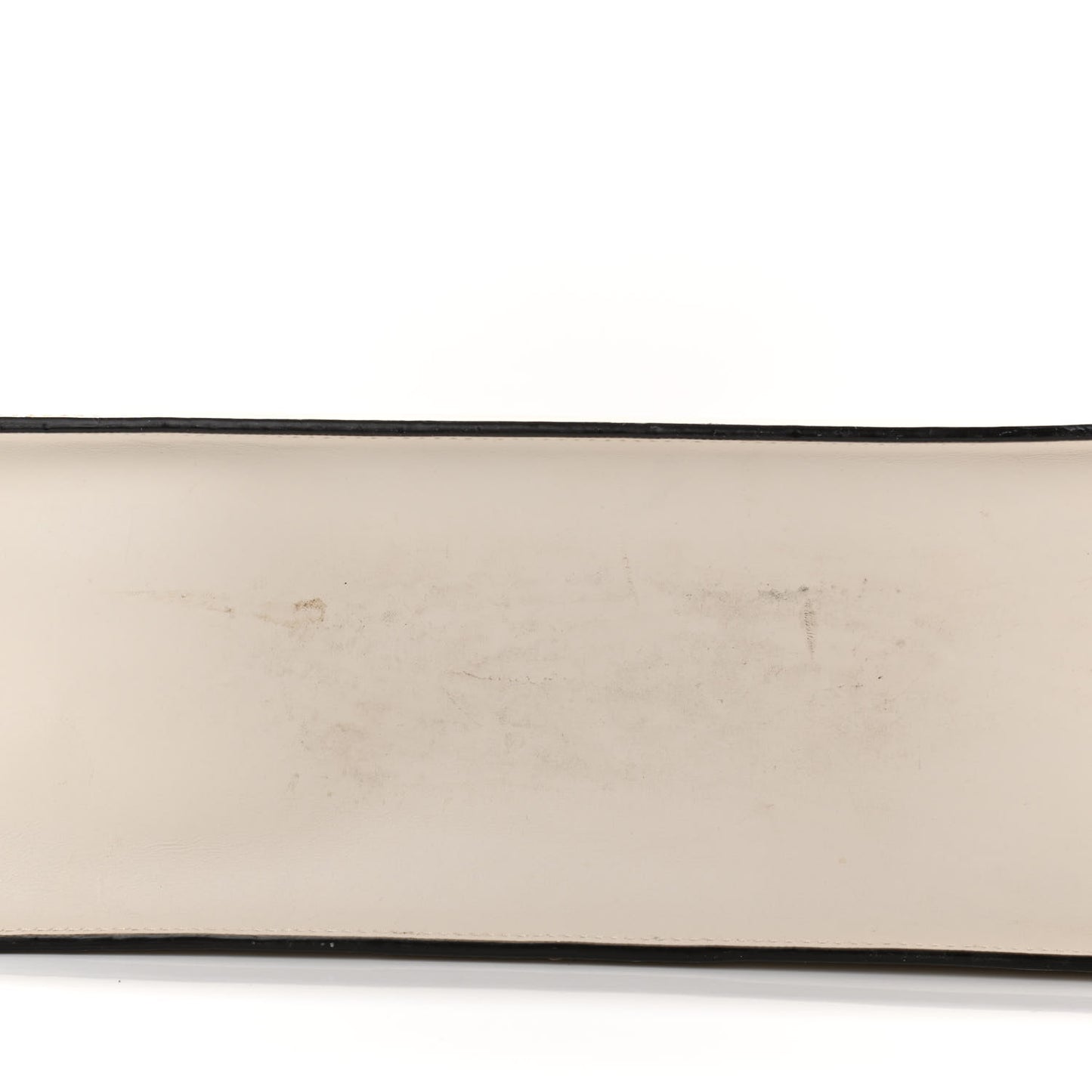 Calfskin Web Medium Sylvie Top Handle Bag White