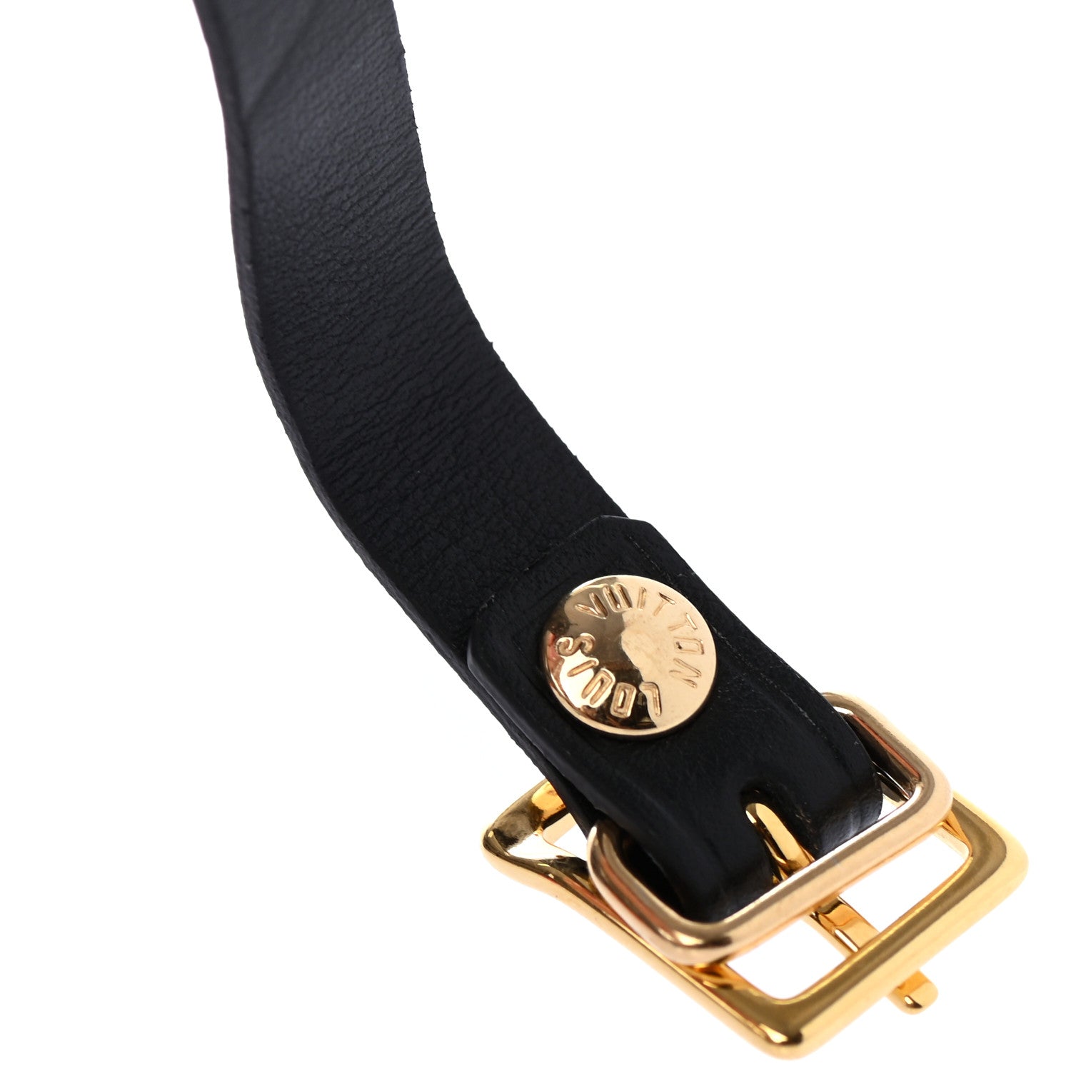 Louis Vuitton Calfskin Odeon Bag Charm Black 5 of 5