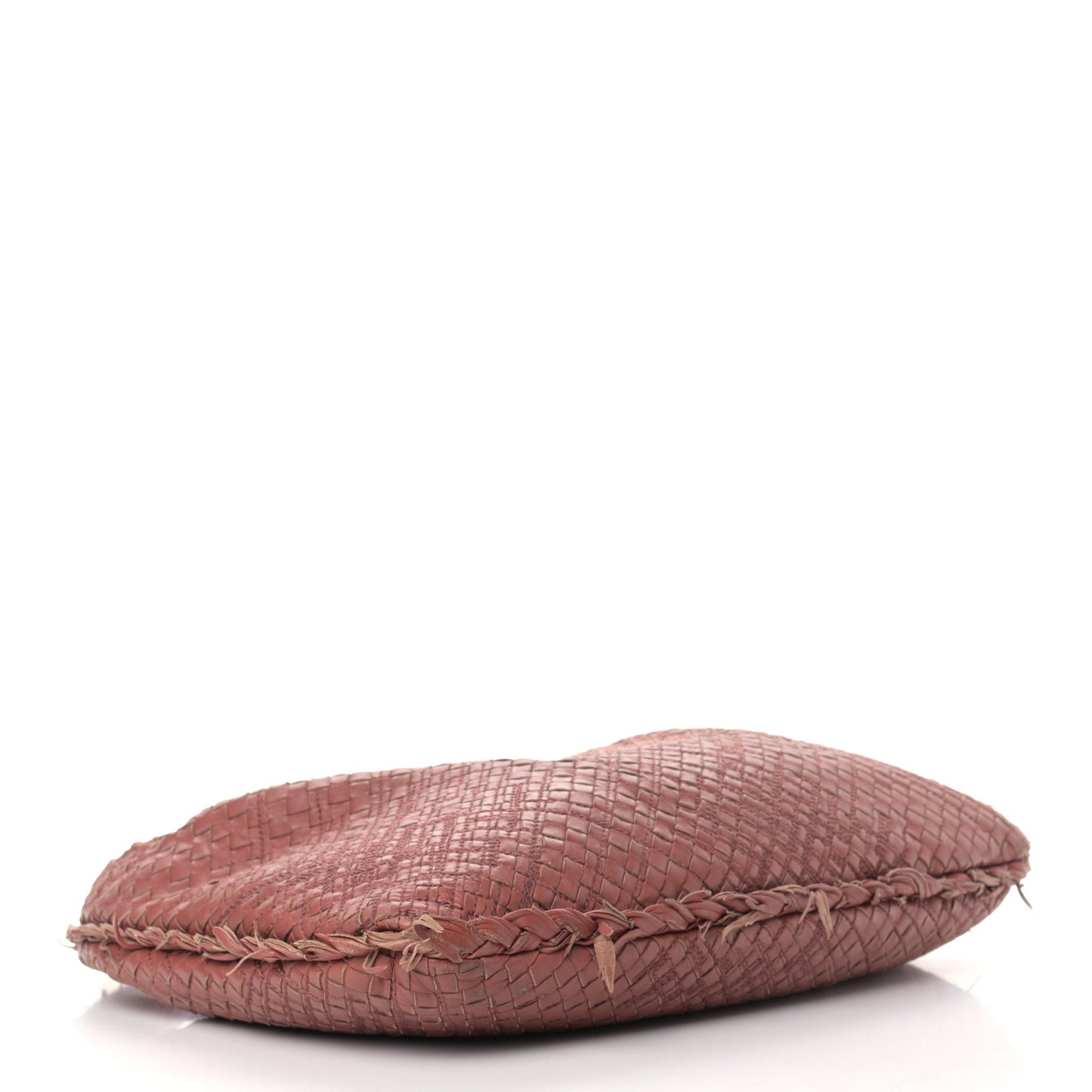 Nappa Intrecciato Fuzzy Maxi Veneta Hobo Dusty Rose