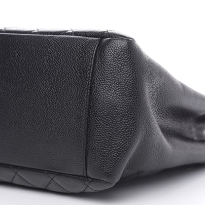 Chanel Caviar Quilted Grand Shopping Tote GST Black 10 of 13