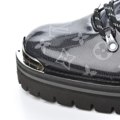 Louis Vuitton Monogram Eclipse Glaze Mens Outland Ankle Boots 9.5 8 of 17