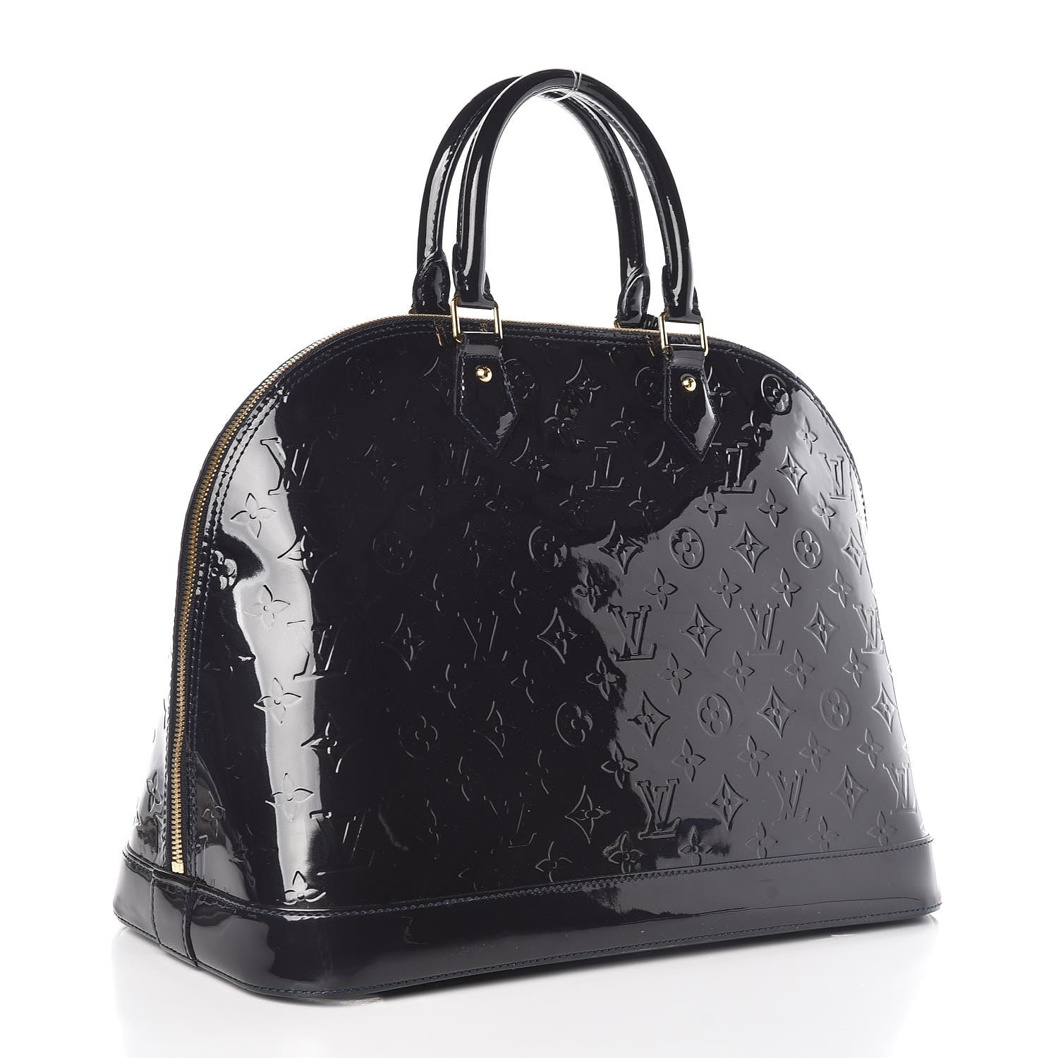 Louis Vuitton Vernis Alma GM Blue Infini 3 of 10