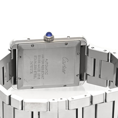 Cartier Stainless Steel 31mm Tank Solo Automatic Watch 4 of 5