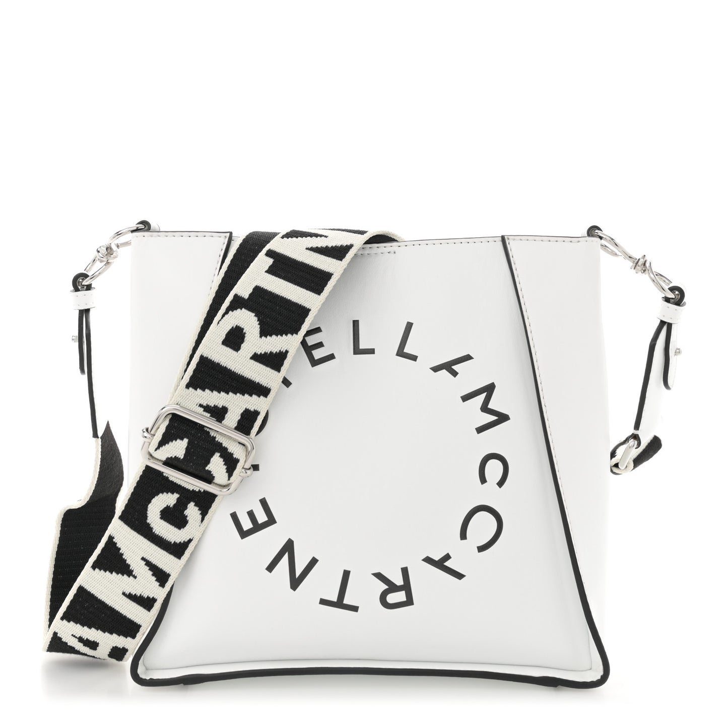 Eco Alter Nappa Logo Mini Crossbody White