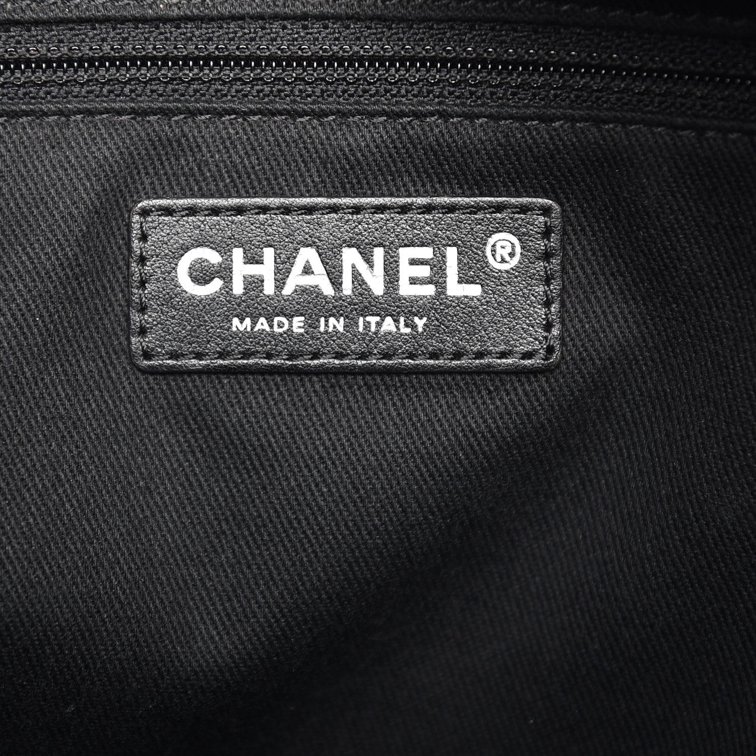 Chanel Calfskin Quilted Large In The Business Tote Black 6 of 7
