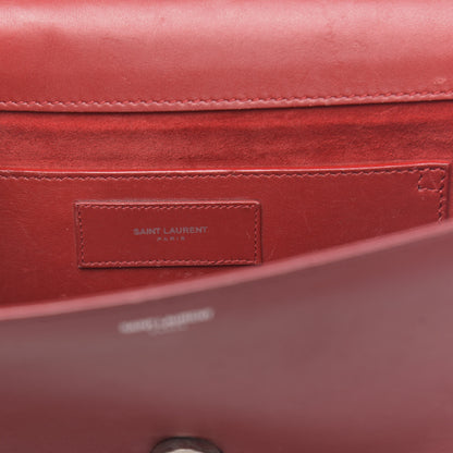 Saint Laurent Calfskin Medium Classic Betty Red 6 of 18