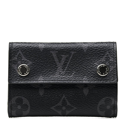 Louis Vuitton Monogram Eclipse Discovery Compact Wallet 1 of 8