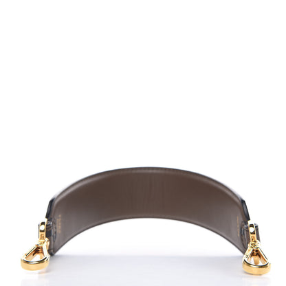 Fendi Calfskin FF 1974 Embossed Mini Strap You Maya Black 3 of 5