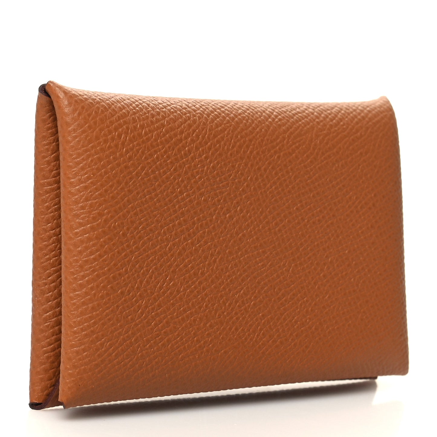 Epsom Calvi Card Case Gold
