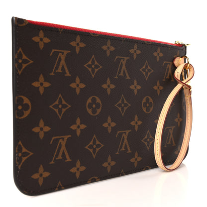 Louis Vuitton Monogram Neverfull MM GM Pochette Cherry 3 of 8