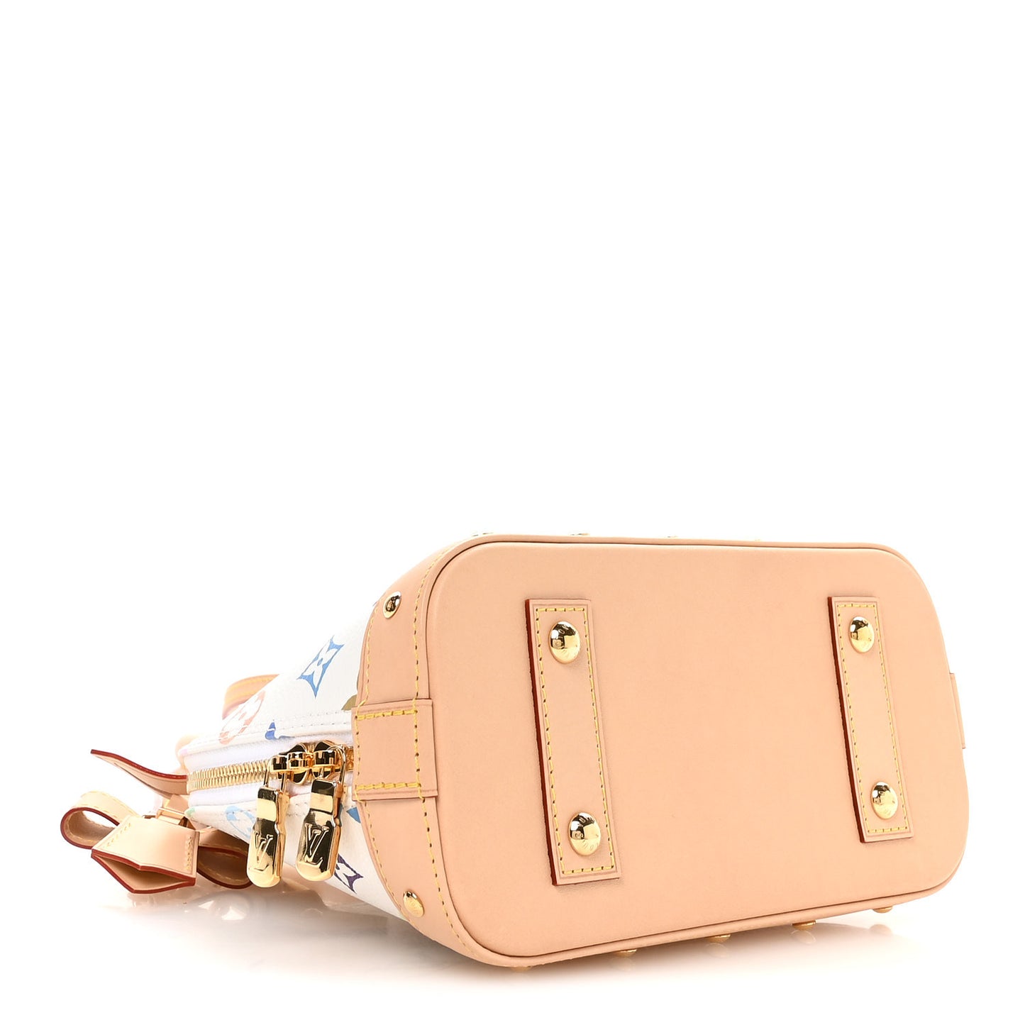 LV x TM Monogram Multicolor Alma BB White