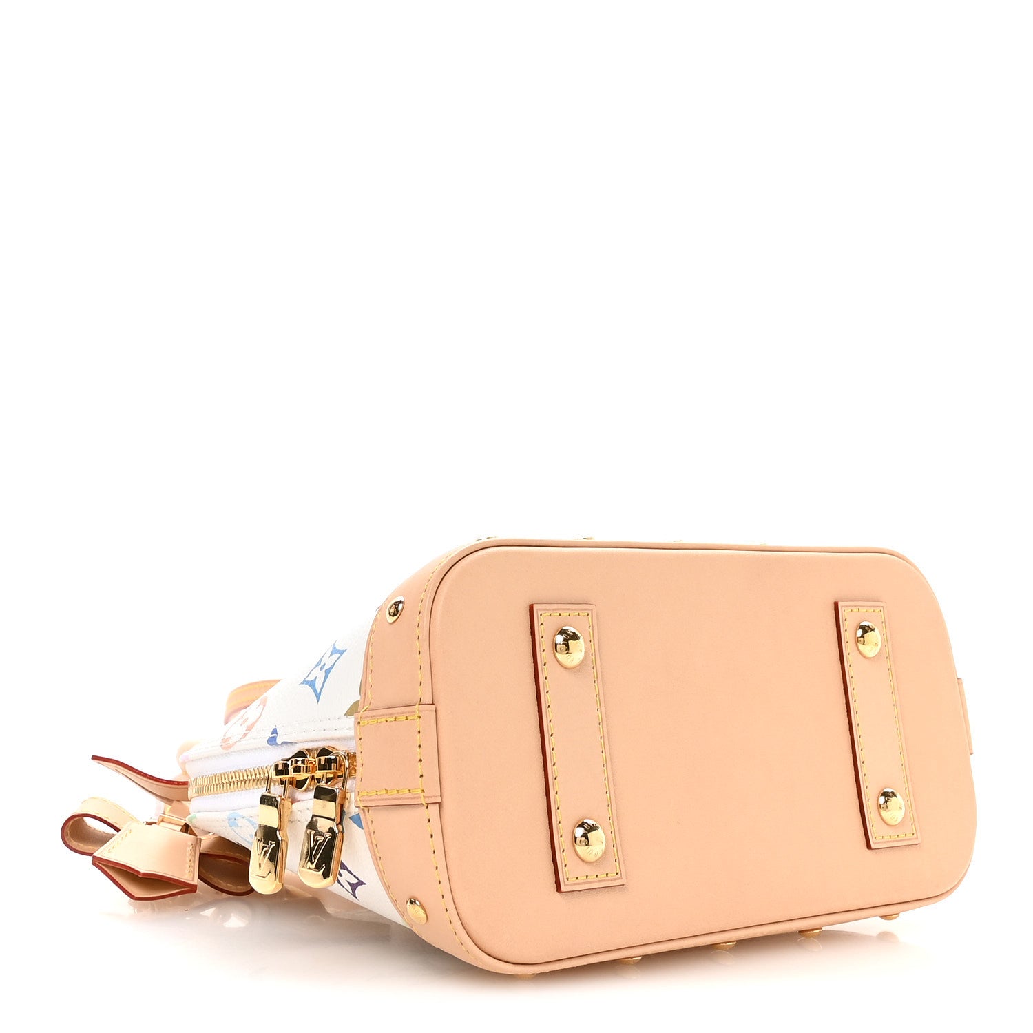Louis Vuitton LV x TM Monogram Multicolor Alma BB White 3 of 9