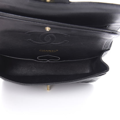Chanel Caviar Quilted Medium Double Flap Black 5 of 12