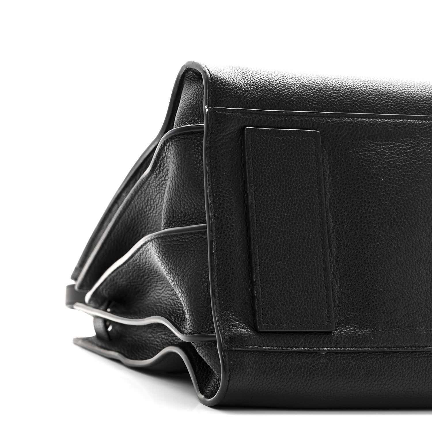 Saint Laurent Grained Calfskin Large Souple Sac De Jour Black 8 of 9