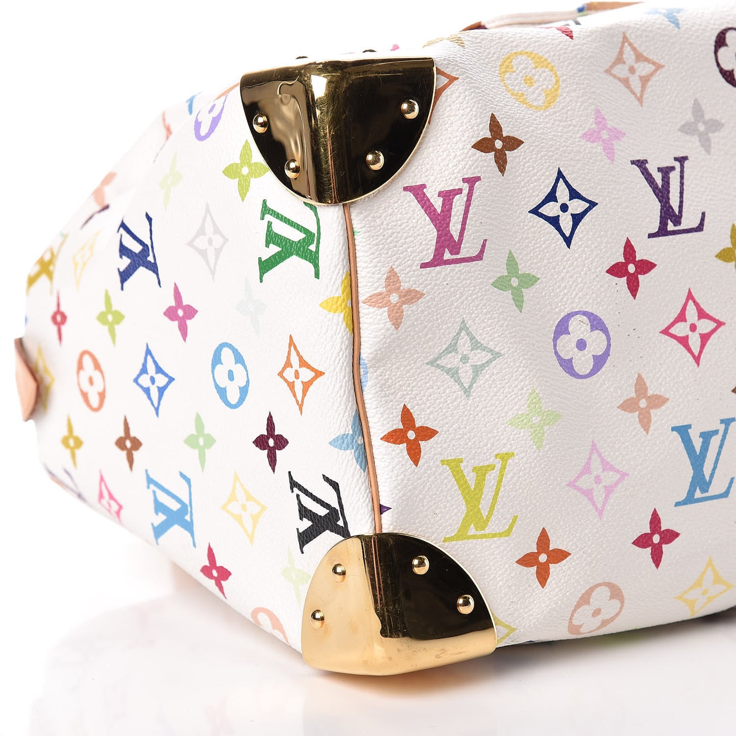 Monogram Multicolor Speedy 30 White