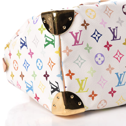 Louis Vuitton Monogram Multicolor Speedy 30 White 9 of 17