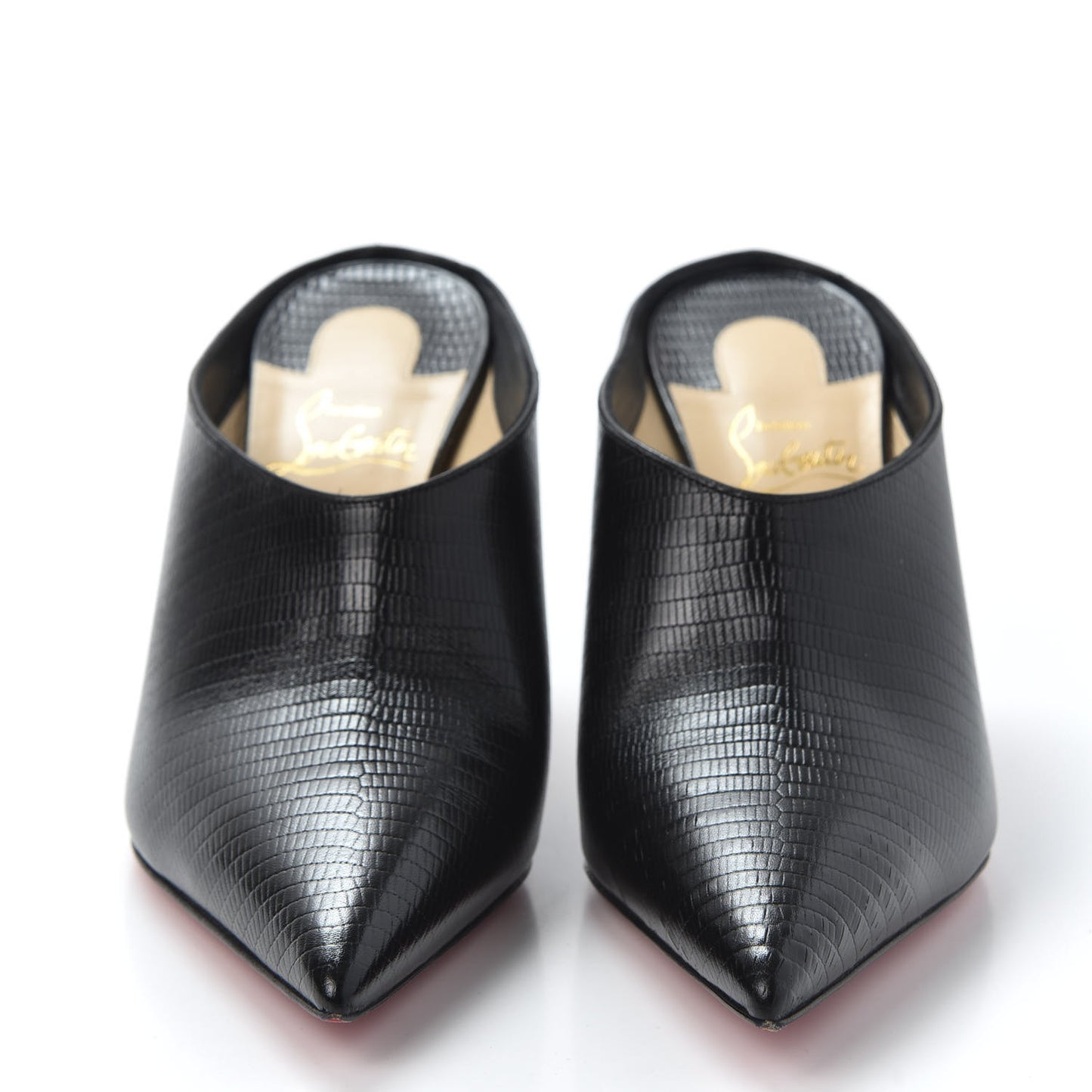 Calfskin Zarli Quart 80 Mules 38 Black