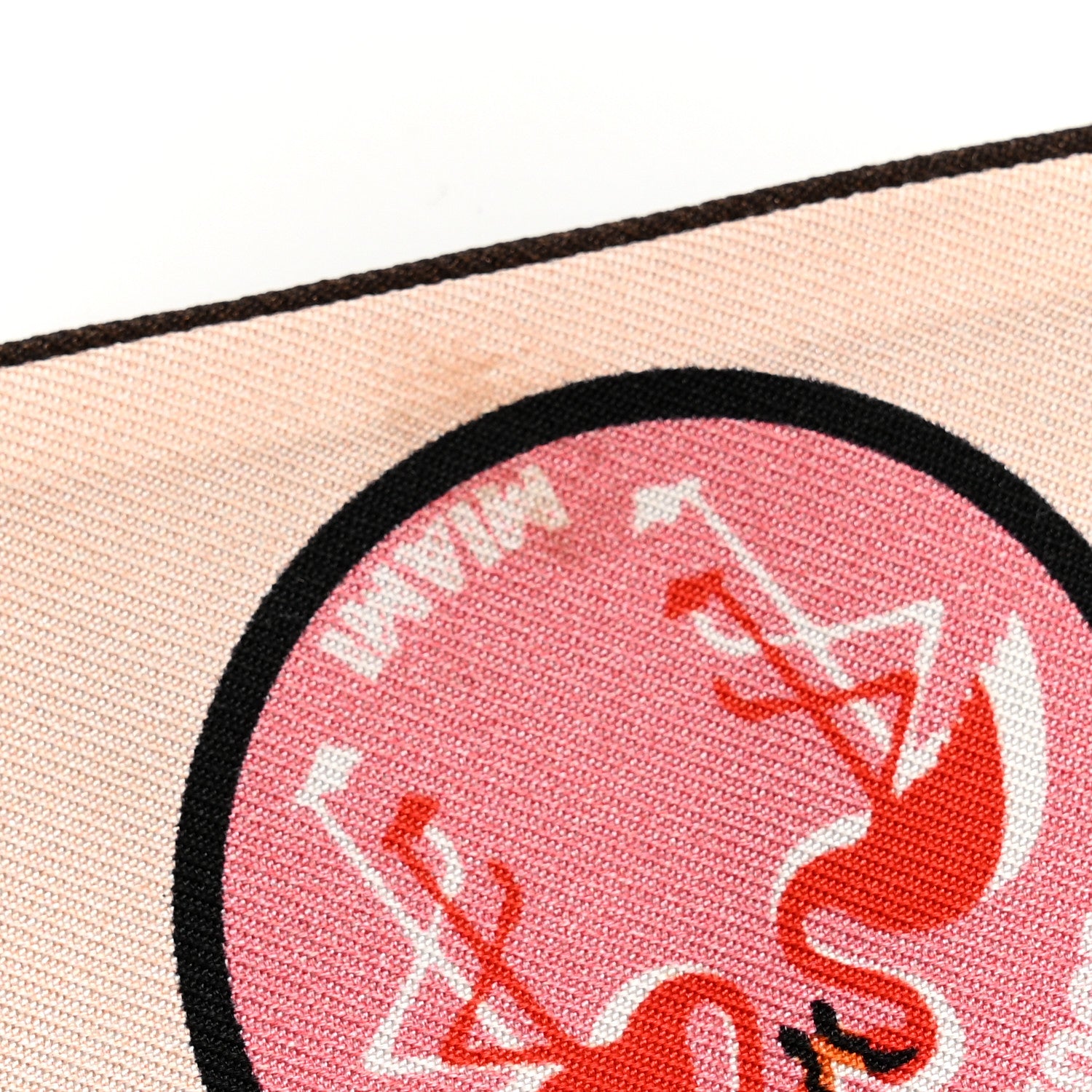 Louis Vuitton Silk Monogram World Tour Stickers BB Bandeau Nude 4 of 5