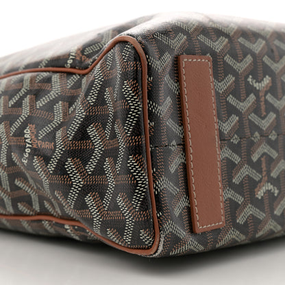 Goyard Goyardine Voltaire III Tote Black Gold 9 of 12
