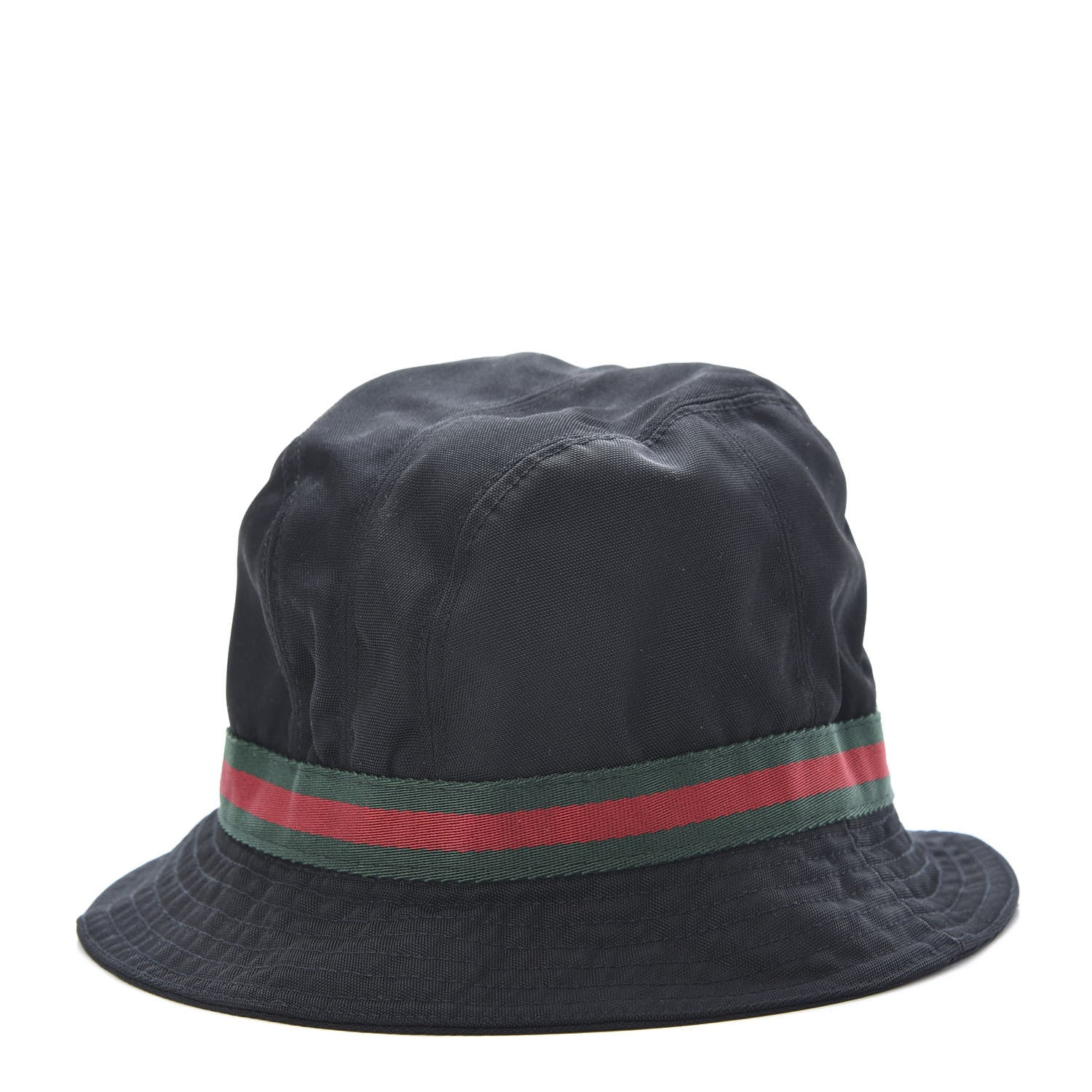 Gucci Monogram Web Bucket Hat L Black 1 of 7