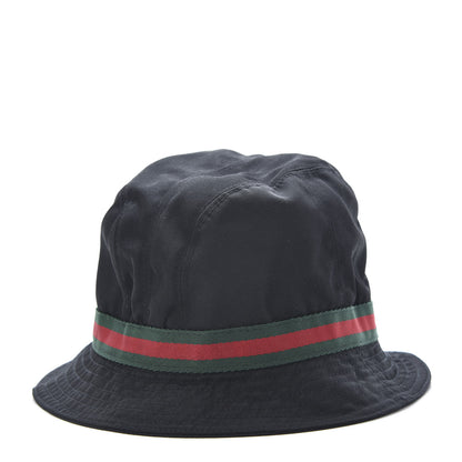 Gucci Monogram Web Bucket Hat L Black 1 of 7