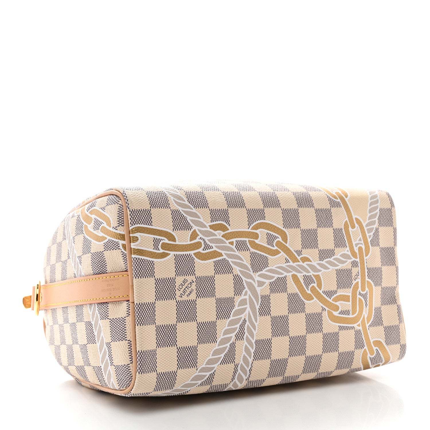 Louis Vuitton Damier Azur Nautical Speedy Bandouliere 25 4 of 11
