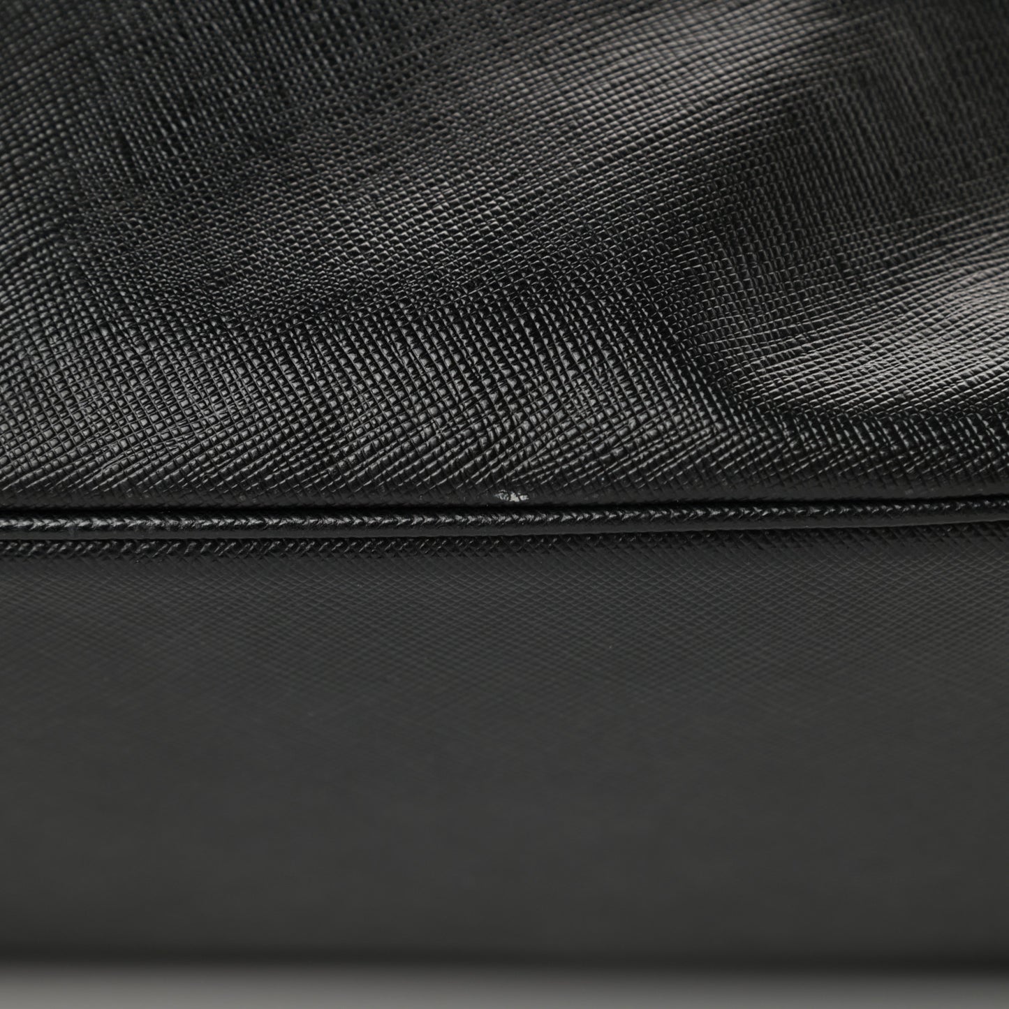Saffiano Lux Large Tote Black