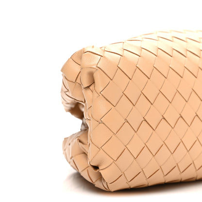 Bottega Veneta Nappa Maxi Intrecciato The Pouch Oversized Clutch Almond 10 of 11