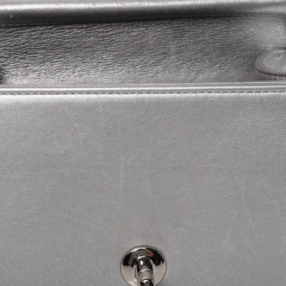 Chanel Metallic Calfskin Mini Propeller Flap Silver 15 of 16