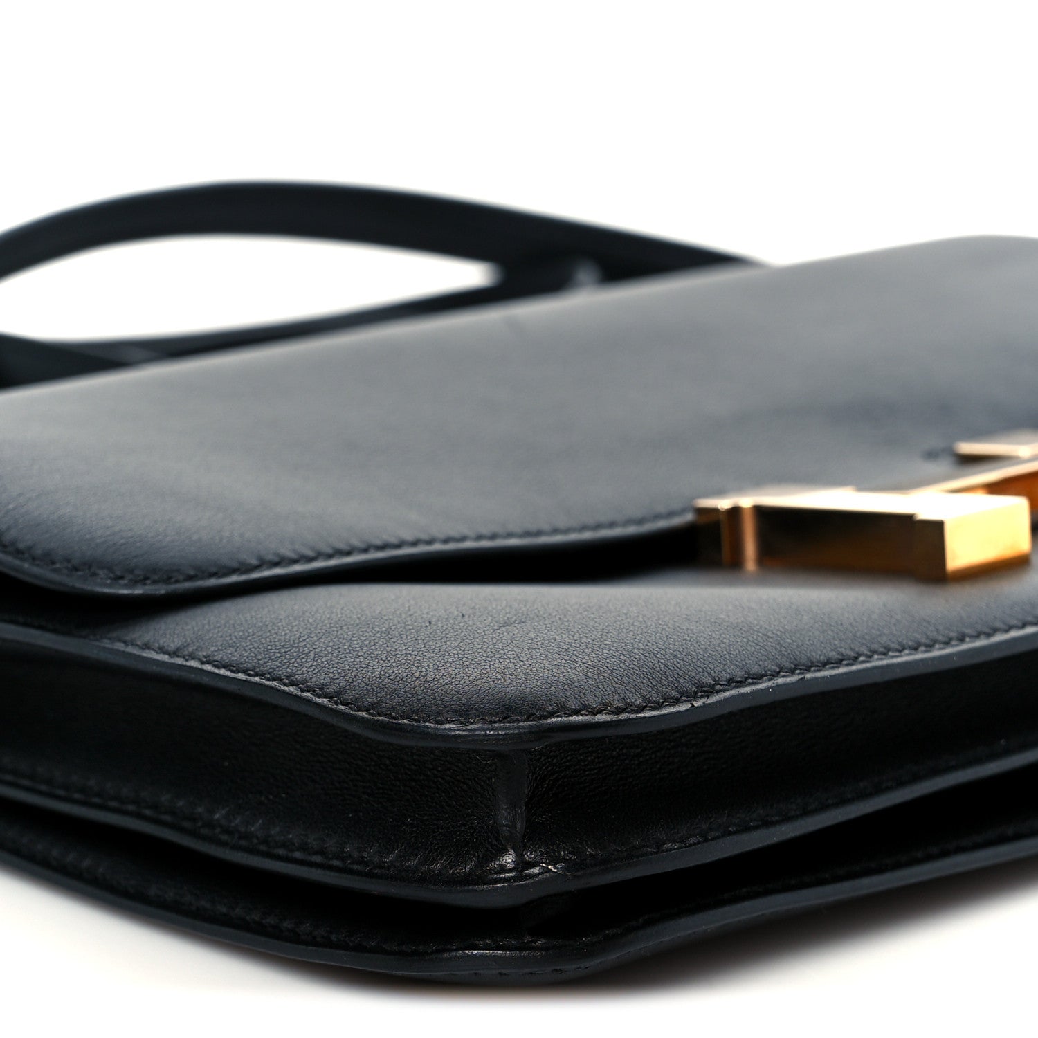 Hermes Swift Horseshoe Constance Elan 25 Black 10 of 12