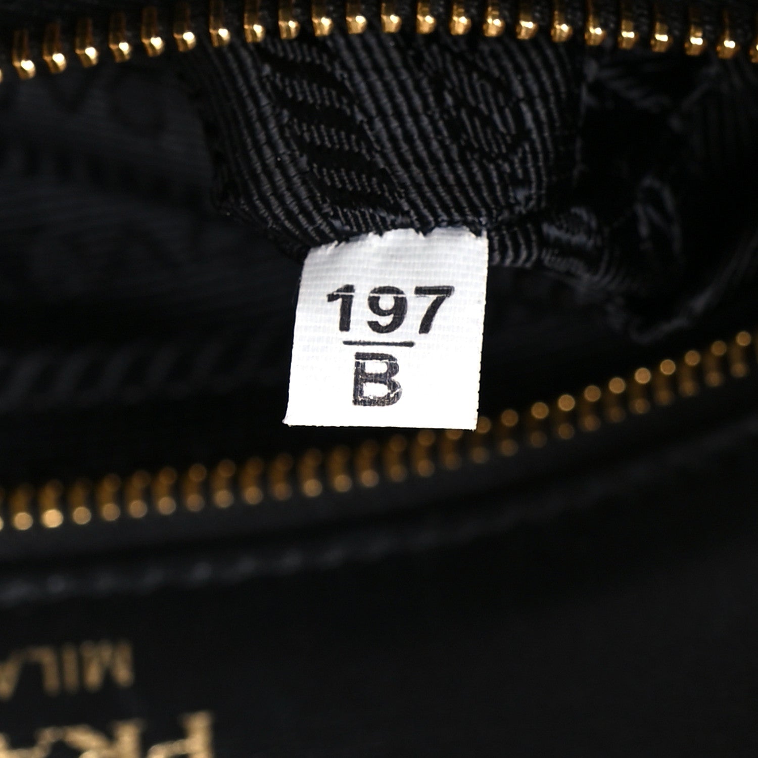 Prada Nappa Gaufre Flap Black 7 of 9