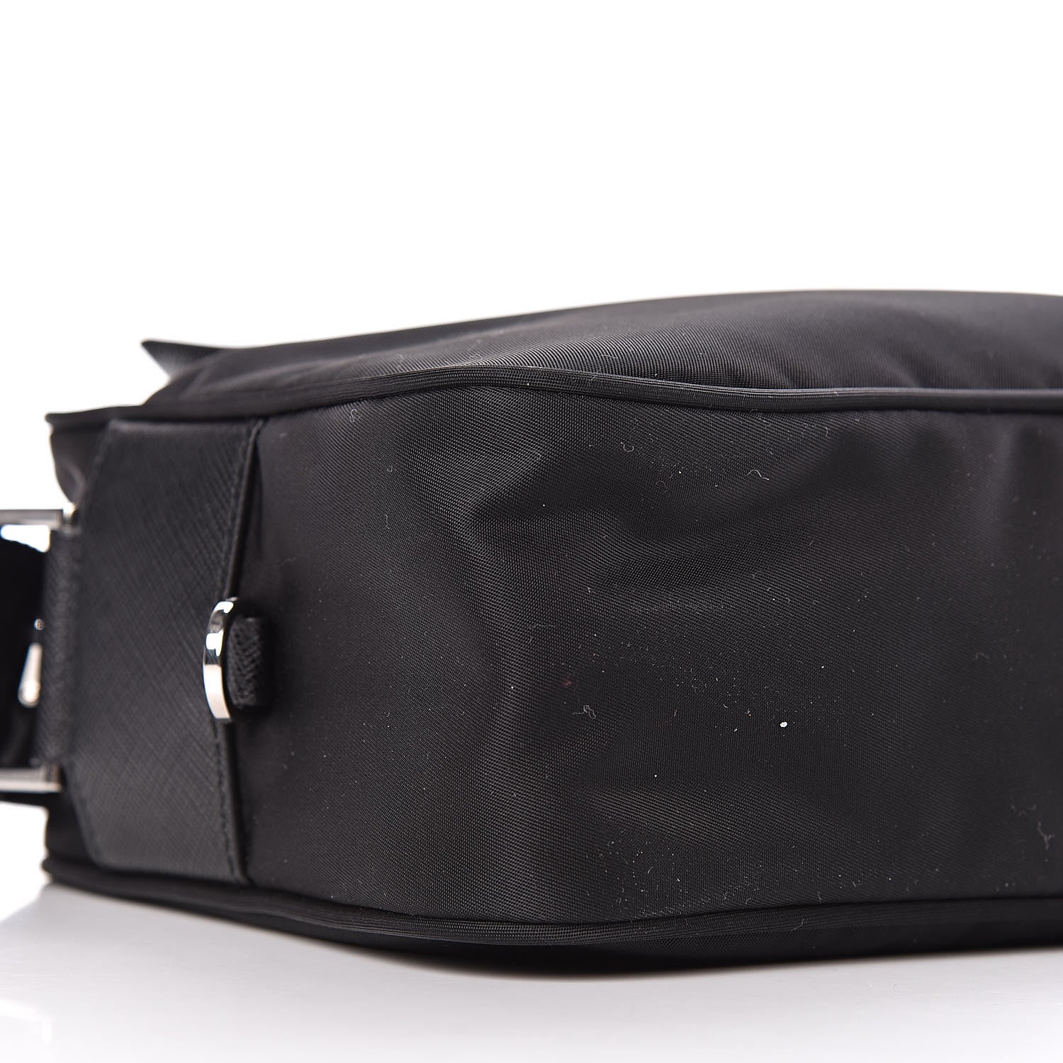 Prada Nylon Vela Messenger Bag Black 8 of 9