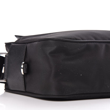 Prada Nylon Vela Messenger Bag Black 8 of 9