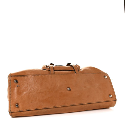 Chloe Calfskin Edith Satchel Beige 7 of 17