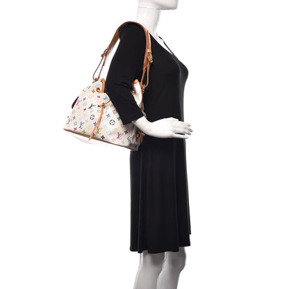 Louis Vuitton Monogram Multicolor Petit Noe White 2 of 11