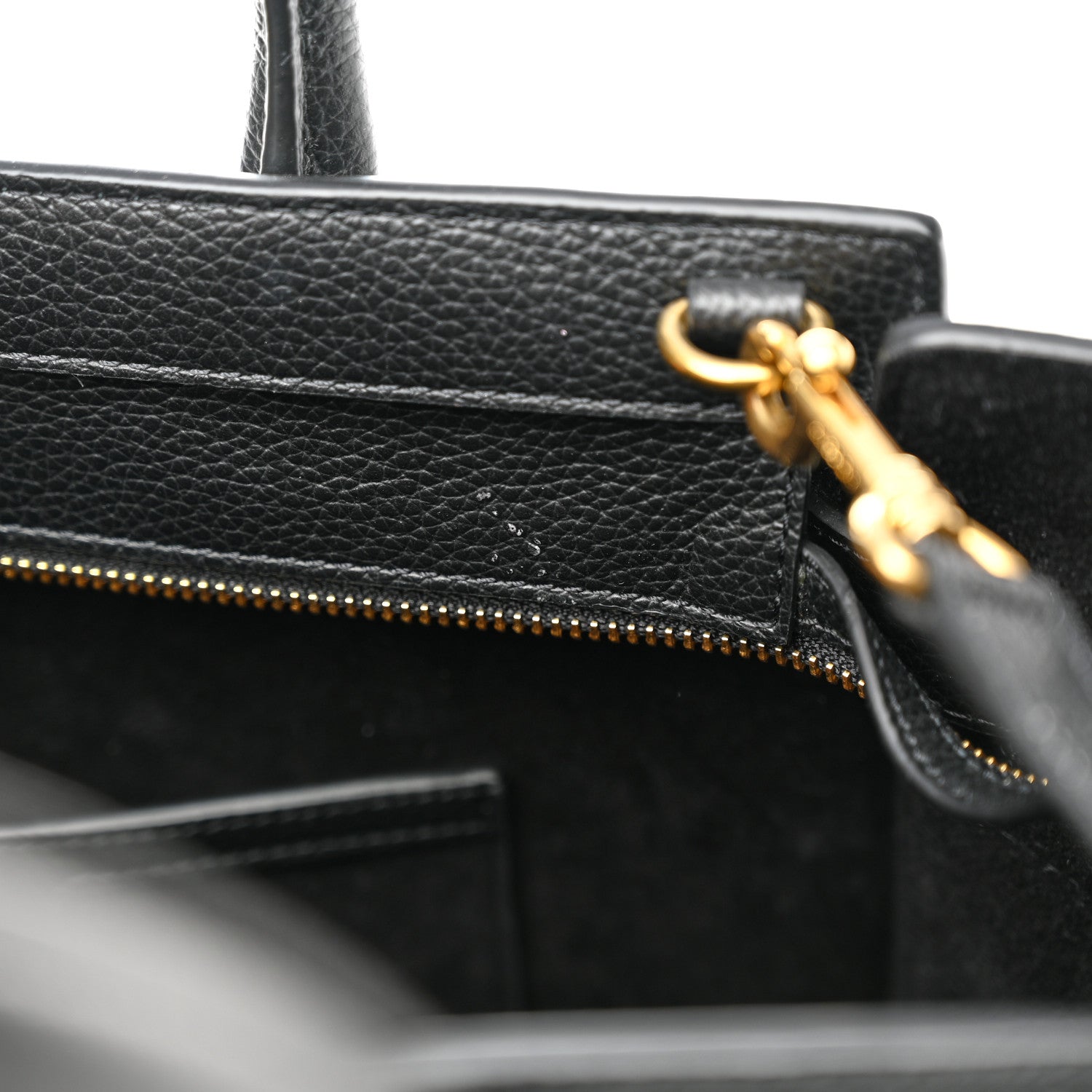 Mulberry Small Classic Grain Small Zipped Bayswater Black 10 of 11