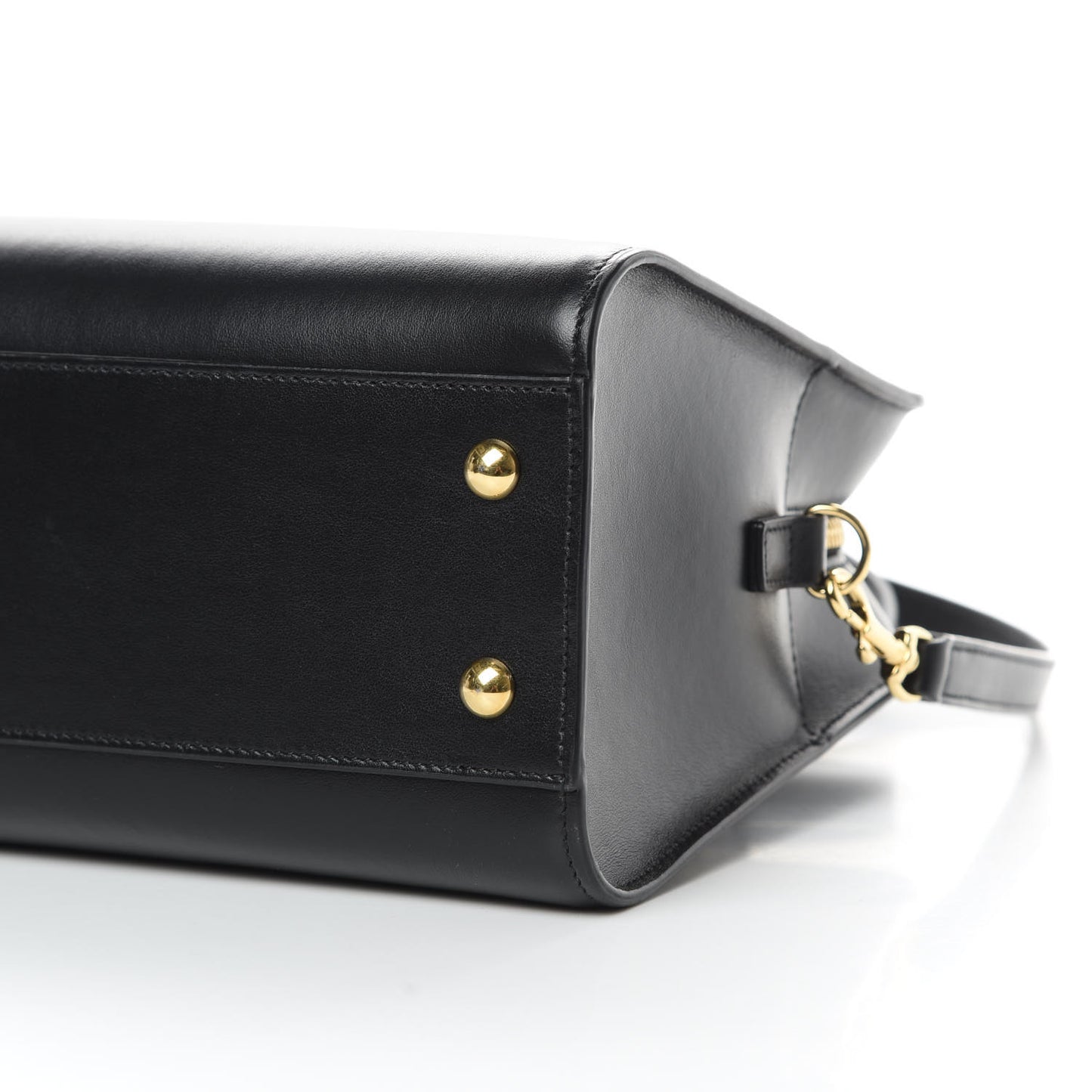 Calfskin Monogram Baby Cabas Black