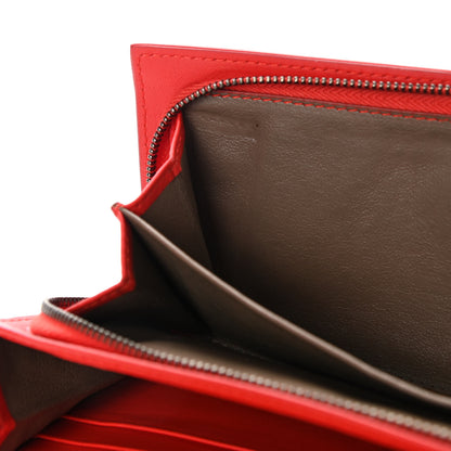 Bottega Veneta Nappa Intrecciato Continental Wallet Red 13 of 19