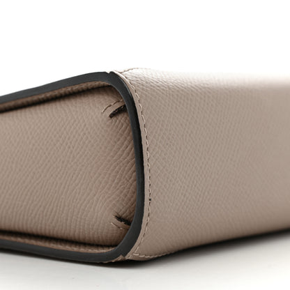 Moynat Taurillon Gabrielle Reporter Shoulder Bag Tourterelle 8 of 13