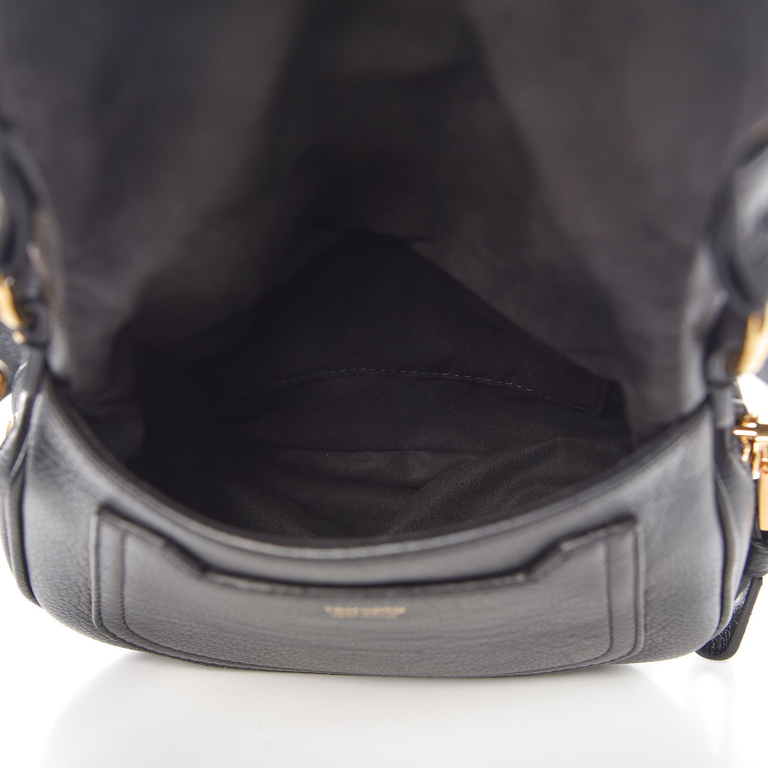 Tom Ford Calfskin Mini Jennifer Crossbody Bag Black 5 of 9