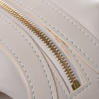 Louis Vuitton Calfskin Sac Louis White 10 of 14
